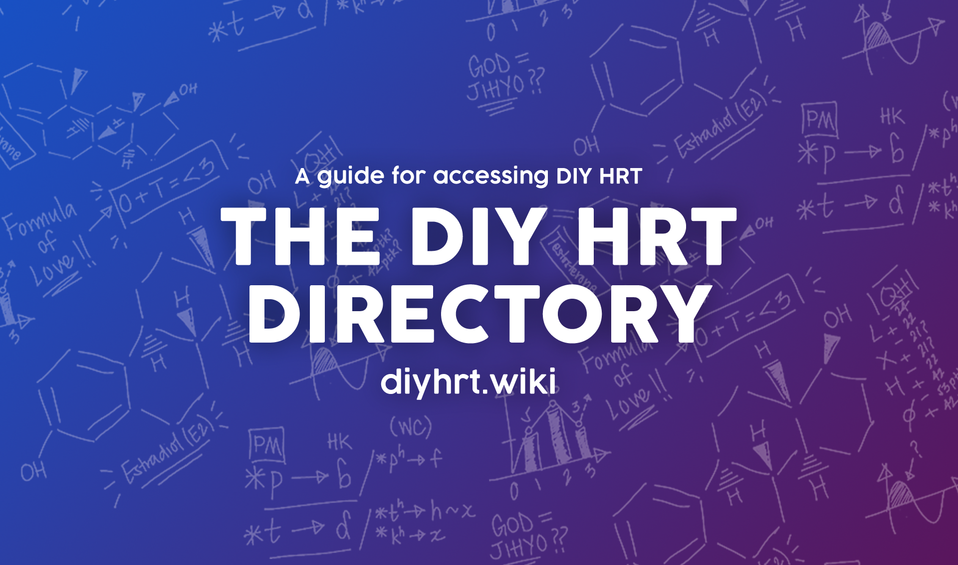 The DIY HRT Directory